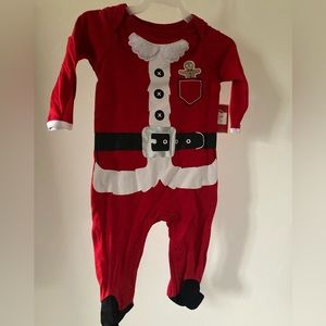 Santa one piece 3-6 month